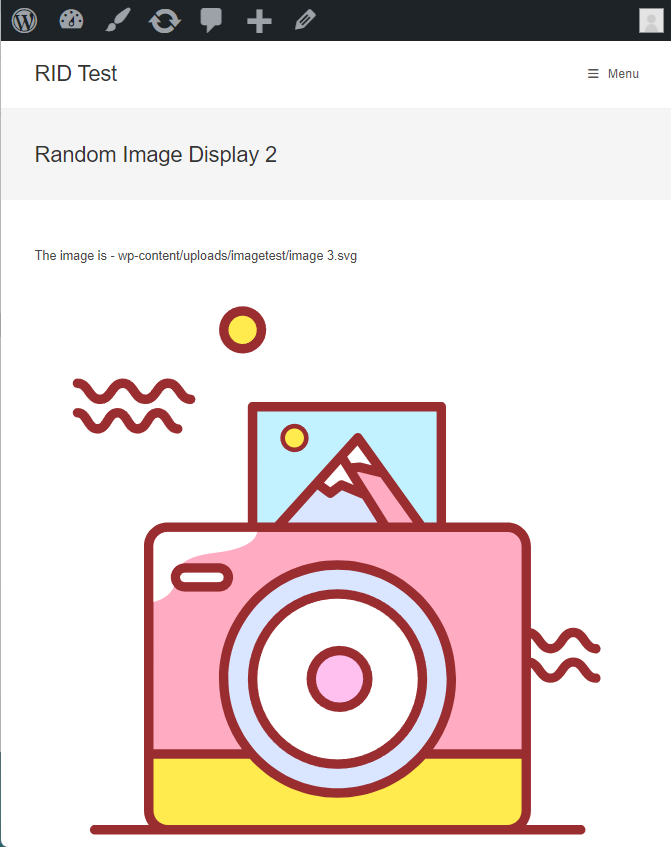 Random Image Display